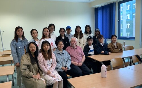 Students from China at the Faculty of Mathematics, Computer Science and Econometrics